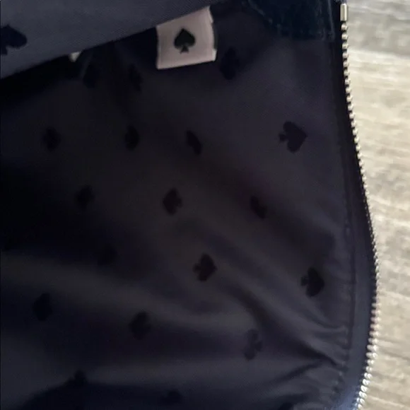 Kate Spade Jackson Tye-Dye Denim Large Zip Pouch - Picture 4 of 5